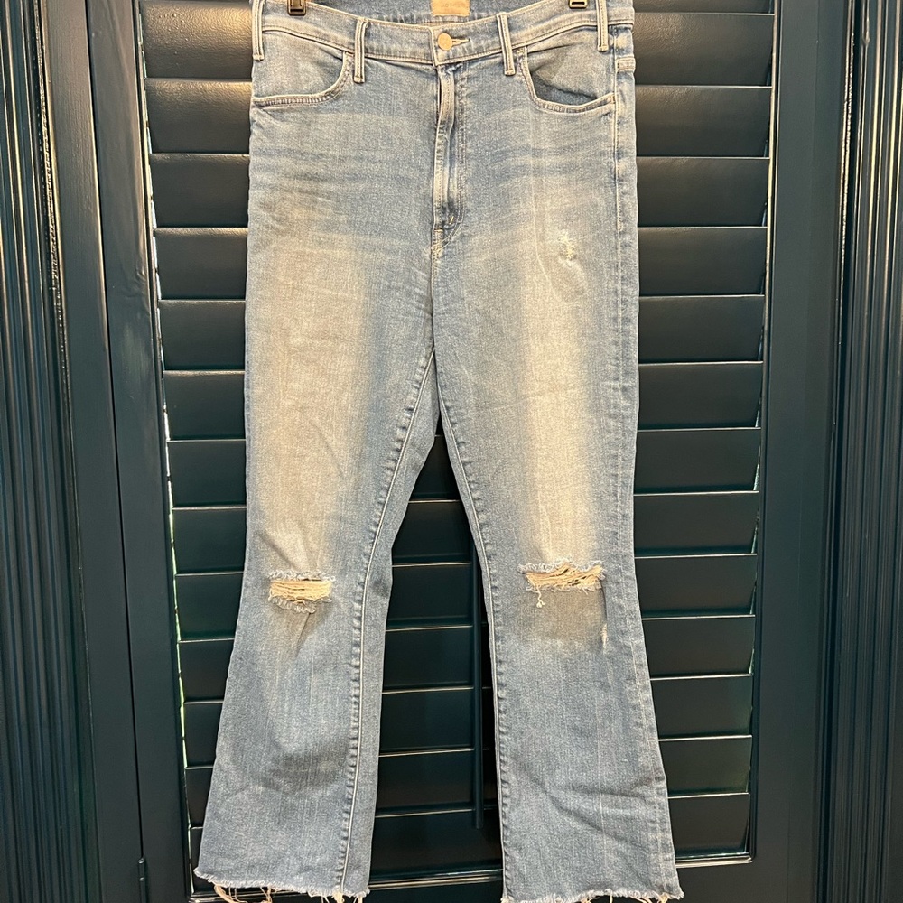 Mother Denim - The Hustler - Ankle Fray - Size 31